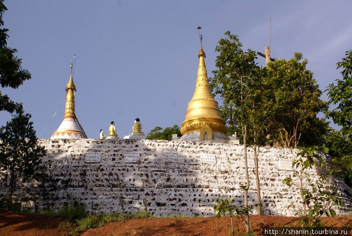 Ступы на холме Сипо, Мьянма