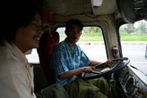 В городском автобусе в Янгоне