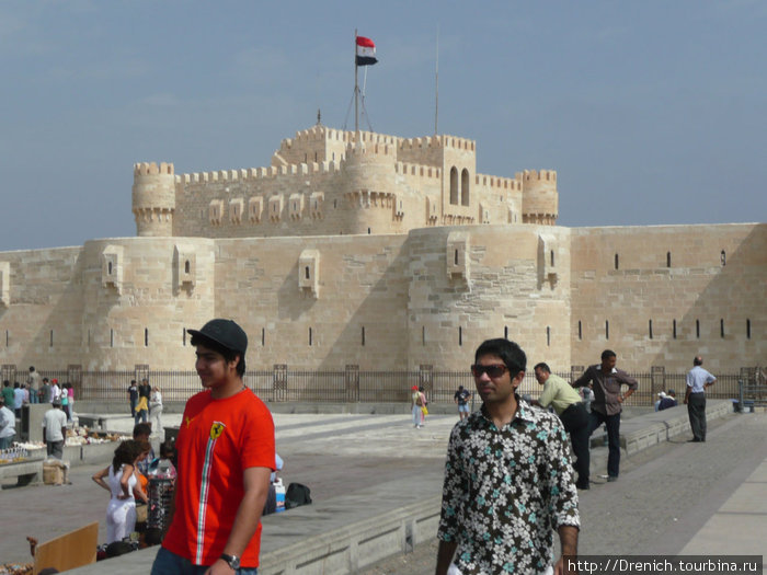 знаменитый Александрийский маяк Каир, Египет
