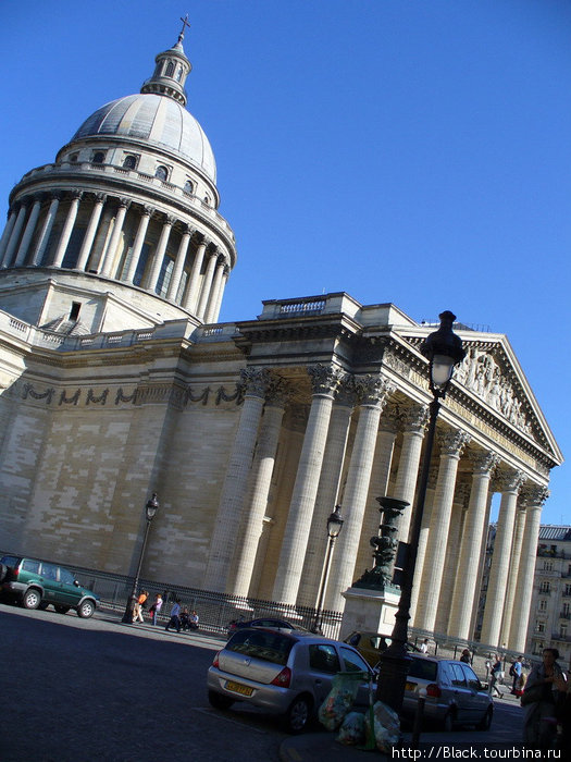 Пантеон — мавзолей великих французов Париж, Франция