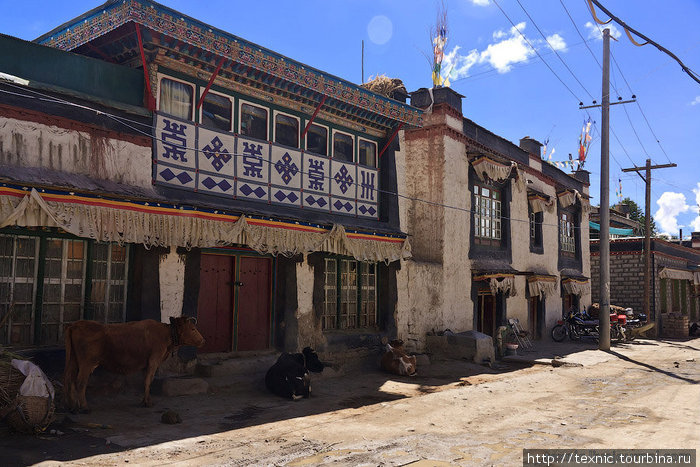 Гьянце - небольшой, но красивый тибетский город