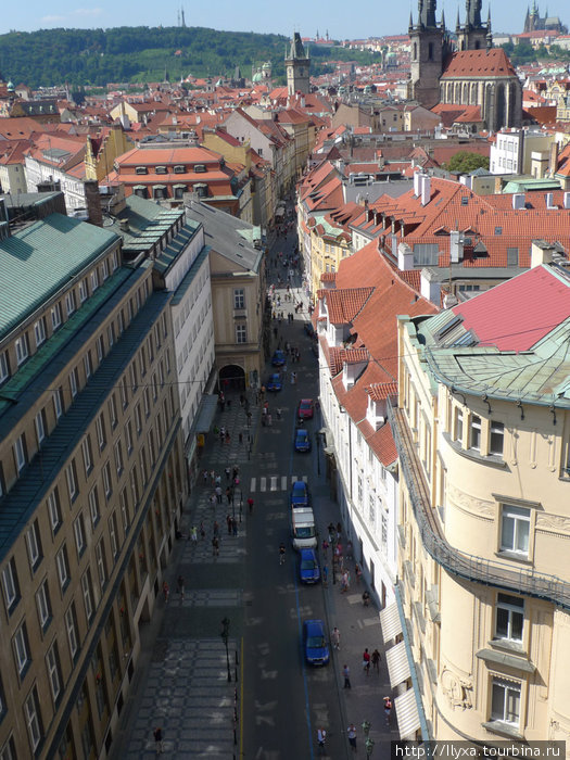 Вид с пороховой башни. Чехия