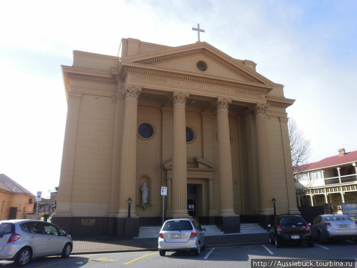 Католическая церковь в Glenelg. Аделаида, Австралия
