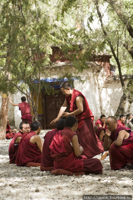 Sera monastery Лхаса, Китай Sera monastery Лхаса, Китай