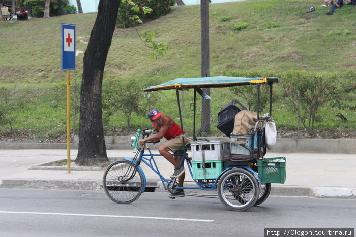 Велотакси Куба