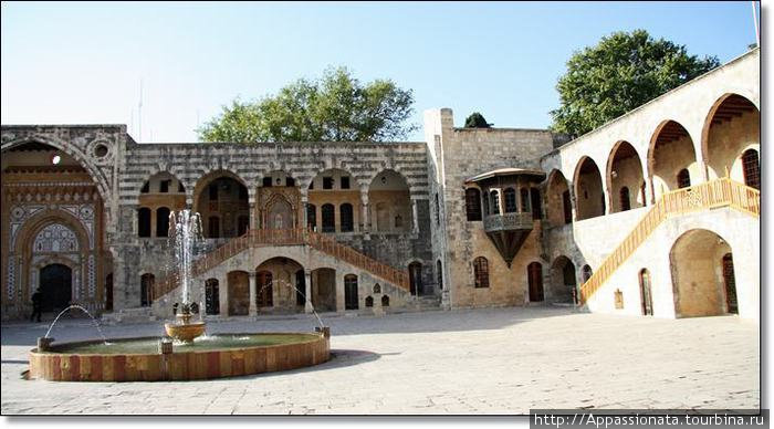 Beiteddine Palace- дворец эмира в Ливане Бейт-е-Дин, Ливан