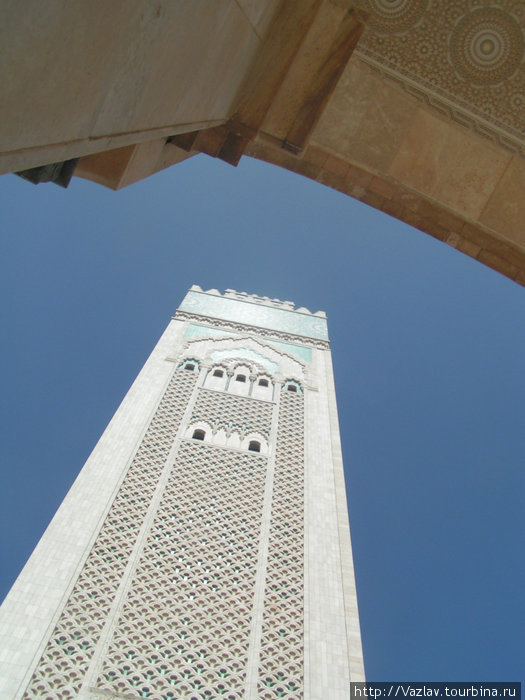 Минарет, самый высокий в мире Касабланка, Марокко Минарет, самый высокий в мире Касабланка, Марокко