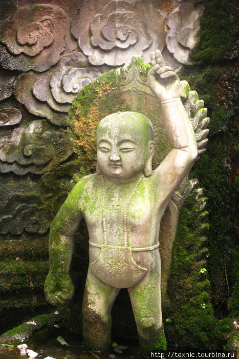 Будда в памперсах ;-) Чэнду, Китай