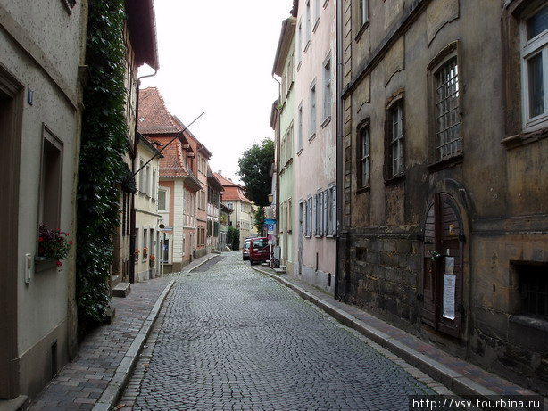 На средневековых улочках Бамберга Бамберг, Германия