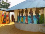 Храм Вуду в Бенине.