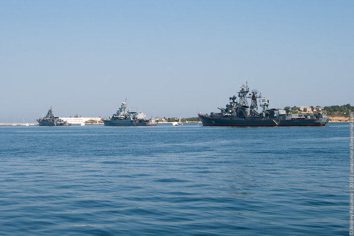 Репетиция Дня ВМФ Севастополь, Россия