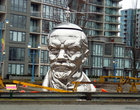 Статуя Ленина и Мао работы китайских скульпторов (в изгнании :-)