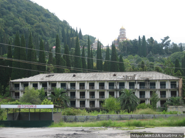 2009 август Новый Афон, Абхазия