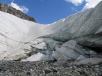 Маашейский ледник. У подножья.