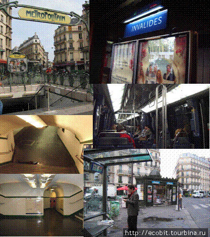 Метрополитен. Париж, Франция
