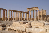 Руины пальмирского Храма Бела