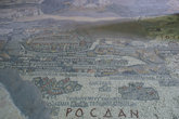 Мозаичная карта Палестины VI века. Мадаба