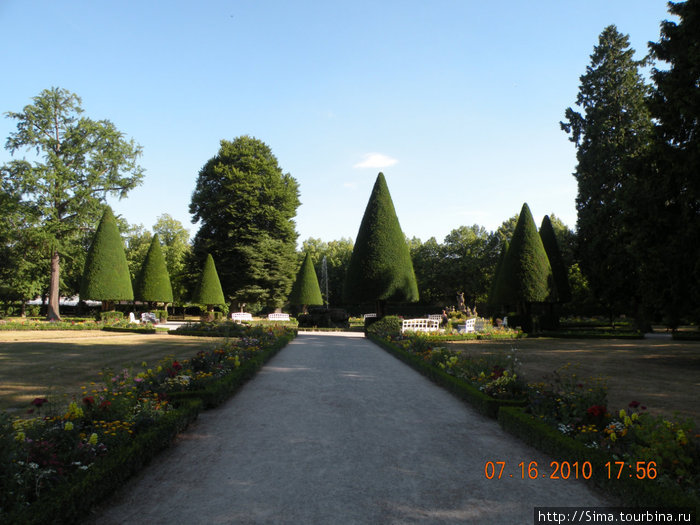 А это парк, прилегающий к Резиденции. Земля Бавария, Германия