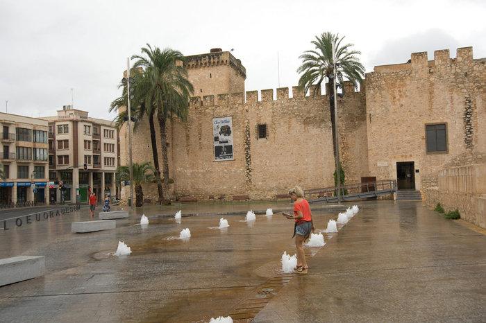 Вода даже в дождь радует! Эльче Аликанте, Испания