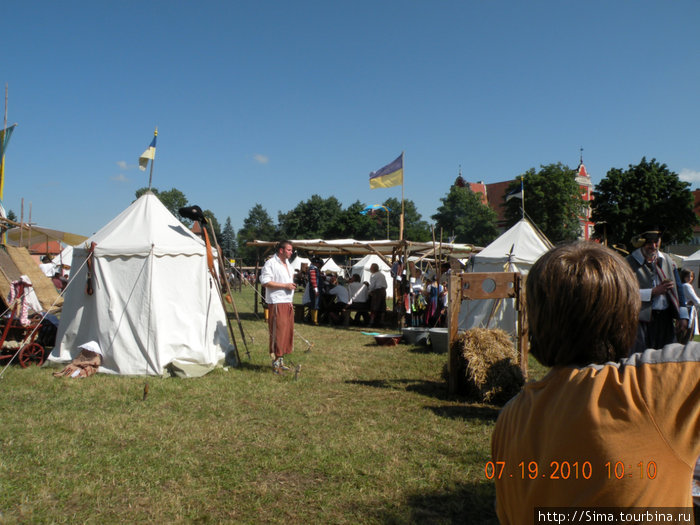 Динкельбюль. Средневековый лагерь. Земля Бавария, Германия