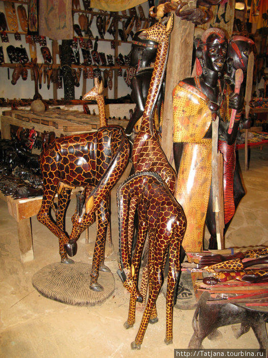 деревянный промысел кенианских рукоделов Кения
