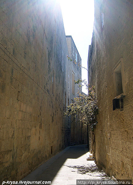 Безмолвный город Мдина, Мальта