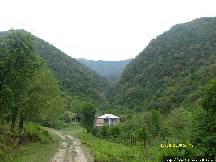 Лето Ачандара, Абхазия