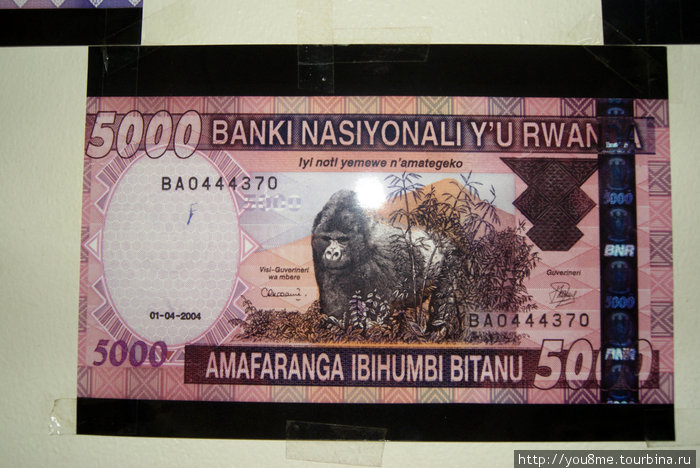 6000 Frw ~ $10 Бужумбура, Бурунди