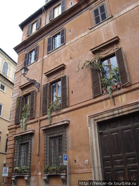 Римские балконы Рим, Италия