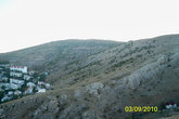Вид на Балаклаву со второго уровня крепости