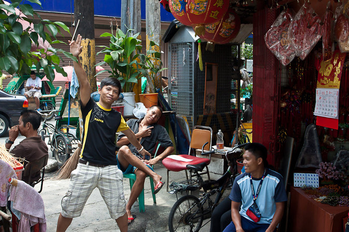 Продавцы Манила, Филиппины