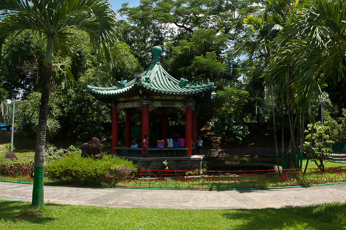 В китайском саду Манила, Филиппины