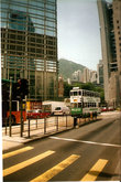 Двухэтажные трамваи — одно из чудес Гонконга. Их я больше нигде не видел.