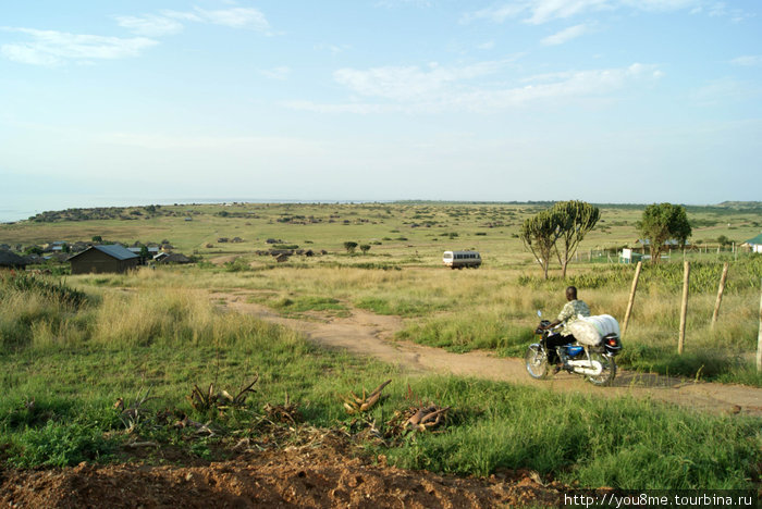 дорога в Киохоро Озеро Альберт, Уганда