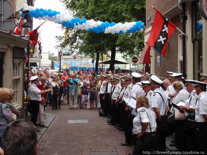 Хор моряков. Амстердам, Нидерланды