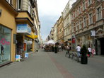 Одна из центральных улиц в Катовице