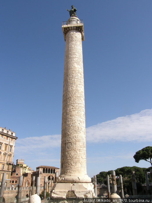 Колонна Траяна Рим, Италия