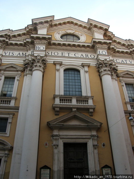 Церковь, на виа Корсо Рим, Италия