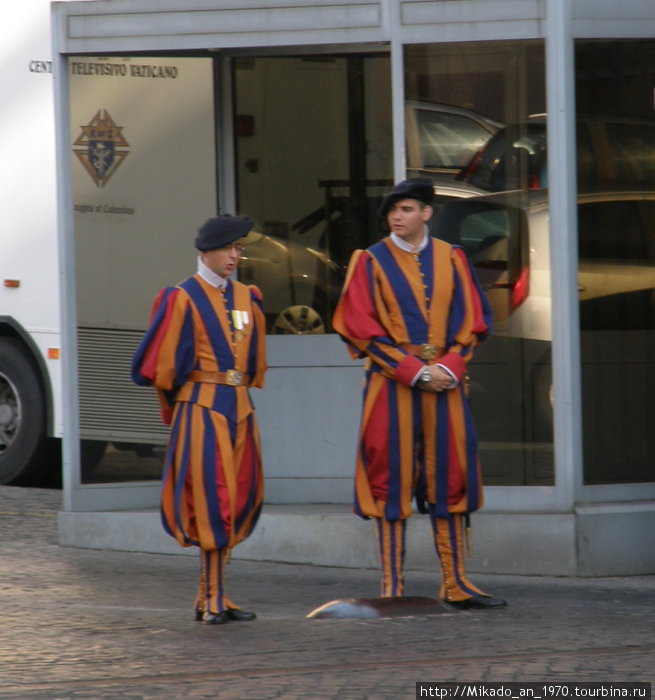 Гвардейцы на страже Рим, Италия