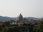 Панорама Рима с одного из холмов