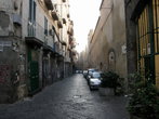 Утренняя улица в Неаполе
