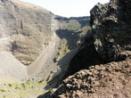 Часть кратера Везувия
