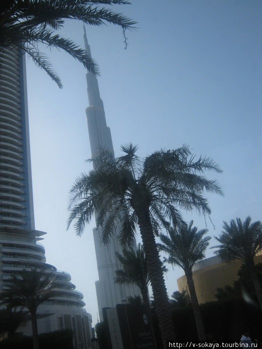 Бурдж Халифа, самое высокое здание в мире (и + еще 14 рекордов, занесенных в книгу рекордов Гиннеса). Почти 900 метров. ОАЭ