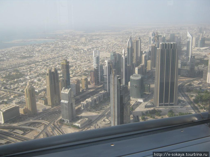 Бурдж Халифа, смотровая площадка (124 этаж, 650 метров) ОАЭ