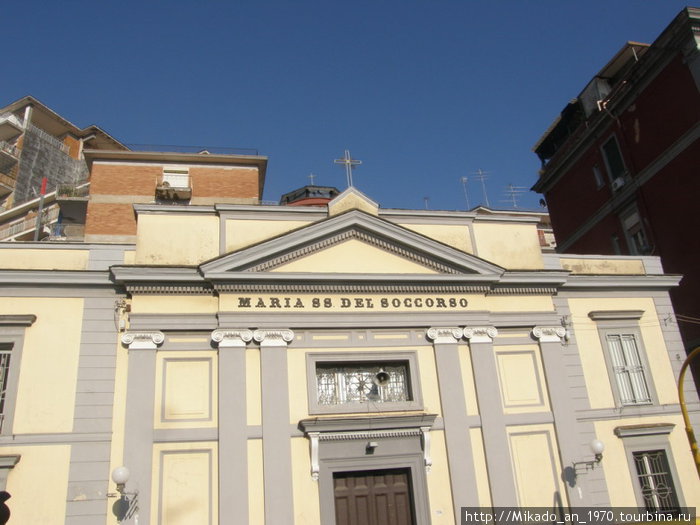 Церковь Мариа Де Сокорсо Неаполь, Италия