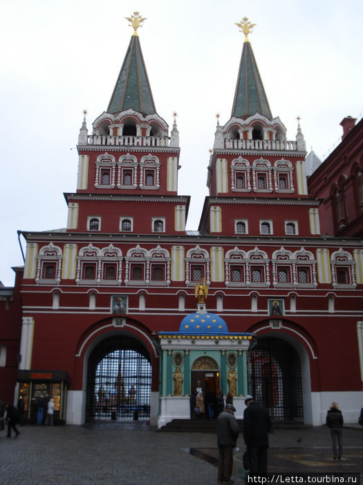 Воскресенские ворота. Вход на Красную Площадь Москва, Россия