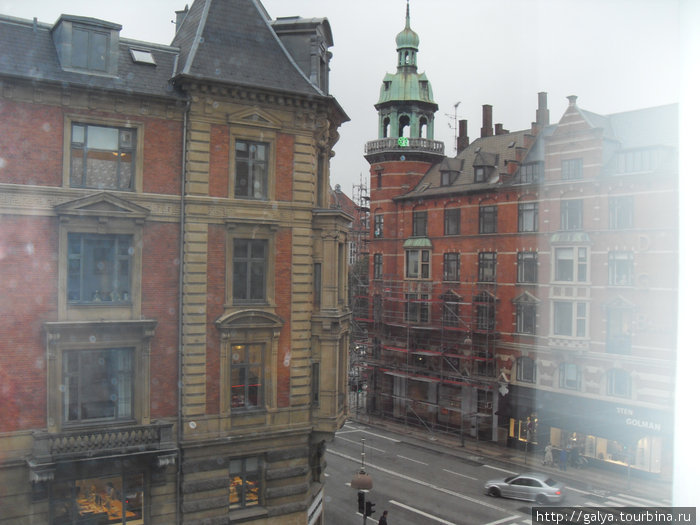 вид из окна Копенгаген, Дания