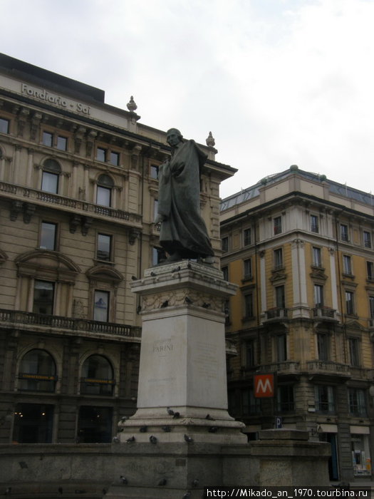 Еще один памятник в Милане Милан, Италия