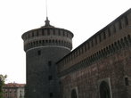 Левая башня замка Сфорца