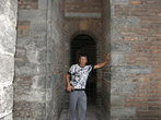 Я в боковом коридоре замка Сфорца